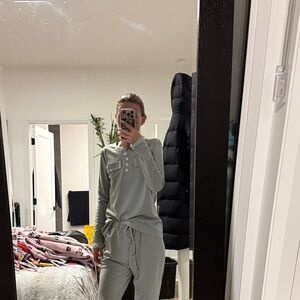 Source Unknown Gray Track Pants & Joggers